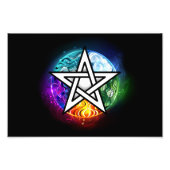 Impression Photo pentagramme du Wiccan (Devant)