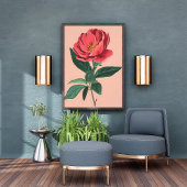 Impression Photo Peony vibre