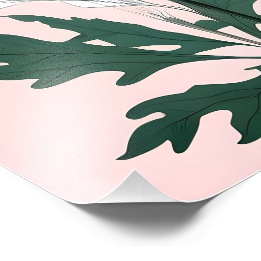 Impression Photo Pépites roses (Coin)