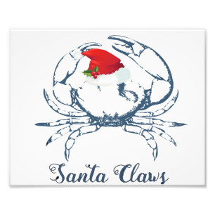 Impression Photo Père Noël Claws Art