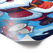 Impression Photo Père Noël Cute Christmas (Coin)