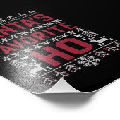 Impression Photo Père Noël Favori Ho Douleur de Noël moche (Coin)