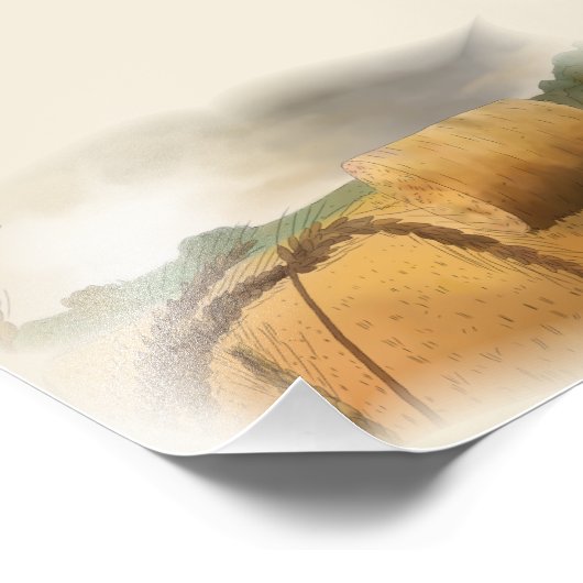 Impression Photo Période de récolte (Coin)