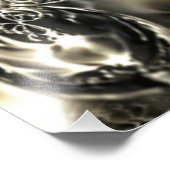 Impression Photo Perles dorées (Coin)