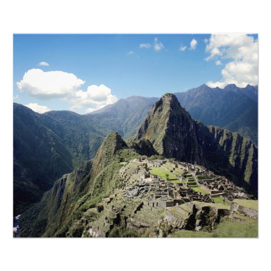Impression Photo Pérou, Machu Picchu, ancienne ville perdue de (Devant)