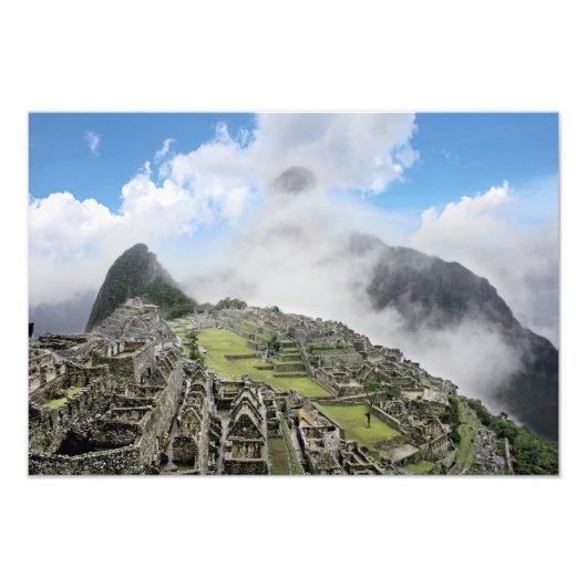 Impression Photo Pérou, Machu Picchu, ancienne ville perdue de 4 (Devant)