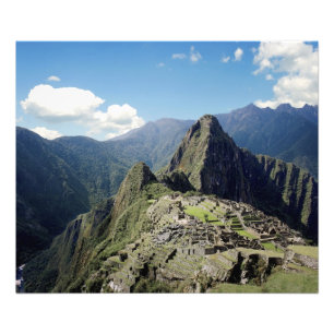 Impression Photo Pérou, Machu Picchu, l'ancienne cité perdue des
