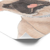 Impression Photo Personalisé Foi masqué Français Bulldog (Coin)