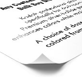 Impression photo personnalisée - Carré 10" x 10" (Coin)