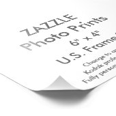 Impression photo personnalisée de 6 po x 4 po (for (Coin)