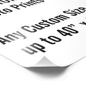 Impression photo personnalisée de 6 po x 8 po (ou  (Coin)