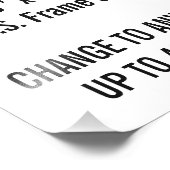 Impression photo personnalisée de 8 po × 10 po (fo (Coin)