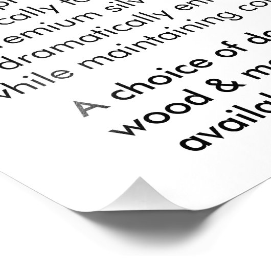 Impression photo personnalisée - Vertical 11 pouce (Coin)