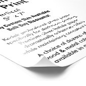 Impression photo personnalisée - Vertical 5" x 7" (Coin)