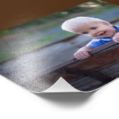 Impression Photo Personnaliser Ajouter des noms Enfants (Coin)