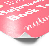 Impression Photo Personnaliser Beauté Traitement Med Spa Rose Grand (Coin)