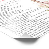 Impression Photo Petals Prosecco Passez le jeu de Fête des mariées  (Coin)