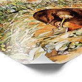 Impression Photo Peter le lapin dans les bois (Coin)