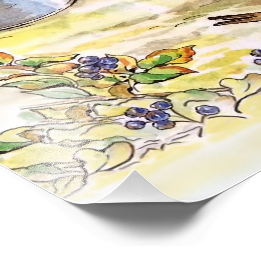 Impression Photo Peter le lapin Tumbling dans Vegie Patch (Coin)