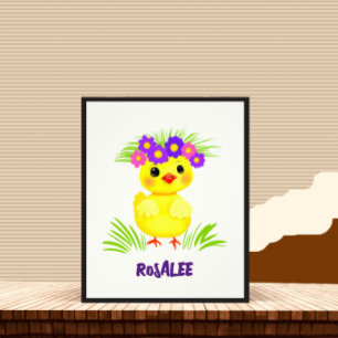 Impression Photo Petit canard mignon