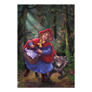 Impression Photo Petit Chaperon Rouge