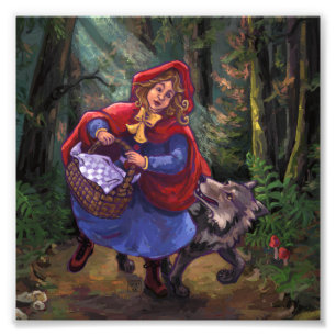 Impression Photo Petit Chaperon Rouge