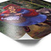 Impression Photo Petit Chaperon Rouge (Coin)