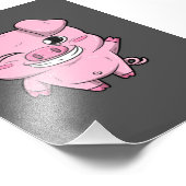 Impression Photo Petit Cochon mignon | Porc doux | Farmer Lover (Coin)