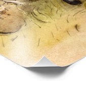 Impression Photo Petit déjeuner sous le Big Birch par Carl Larsson (Coin)