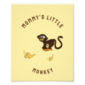 Impression Photo Petit singe (Devant)