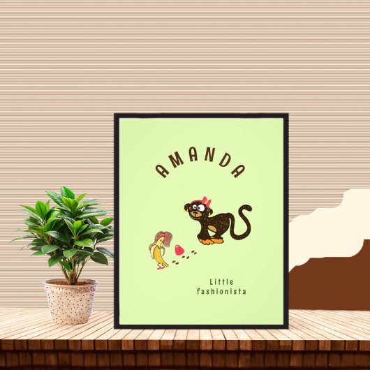 Impression Photo Petit singe