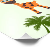 Impression Photo Petite girafe (Coin)