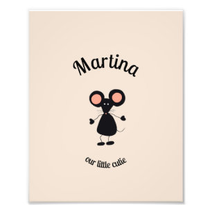 Impression Photo Petite souris