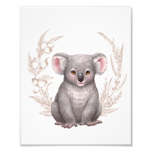 Impression Photo Petites amies australiennes - Koala (Devant)