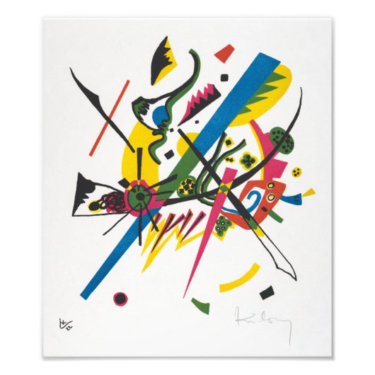 Impression Photo Petits mondes 1 | Kandinsky | (Devant)