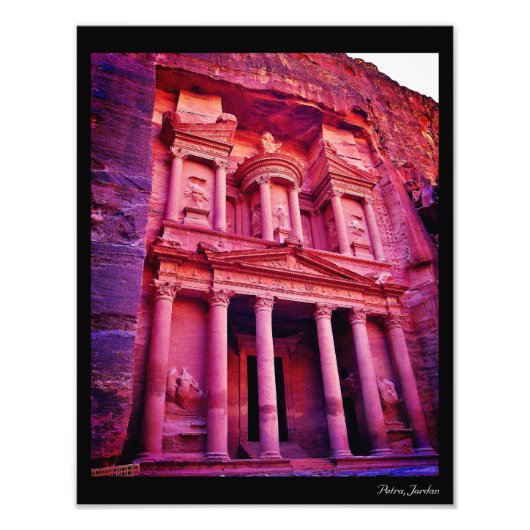 Impression photo Petra Treasury (Devant)