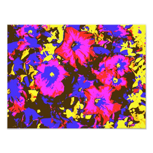 IMPRESSION PHOTO PETUNIAS (Devant)