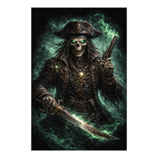 Impression Photo Phantom Pirate Skull – Dark Fantasy Reaper