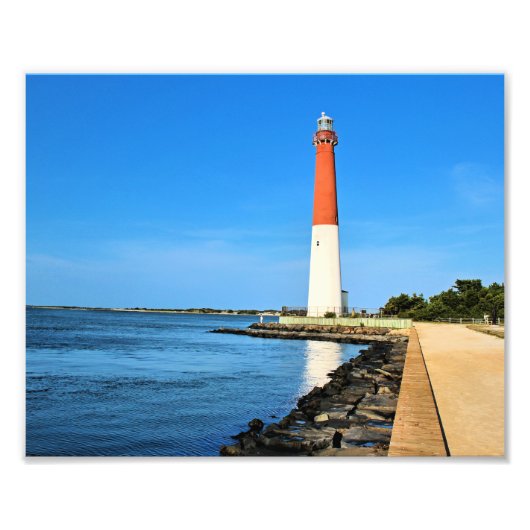 Impression Photo Phare de Barnegat, New Jersey (Devant)