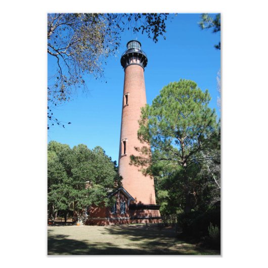 Impression Photo Phare de Currituck Beach (Devant)