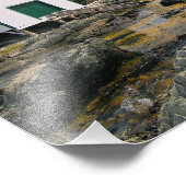 Impression Photo Phare de Grindpoint, Maine (Coin)