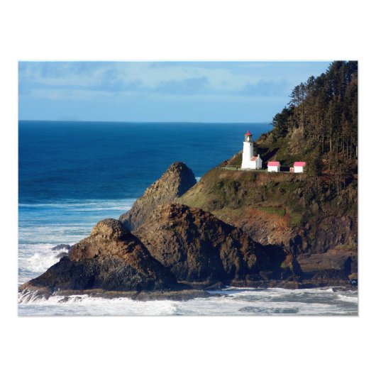 Impression Photo Phare de Heceta Head (Devant)