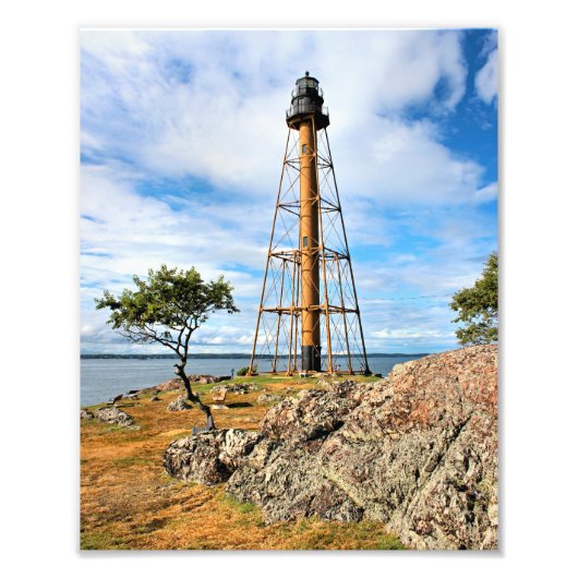 Impression Photo Phare de Marblehead, Massachusetts (Devant)