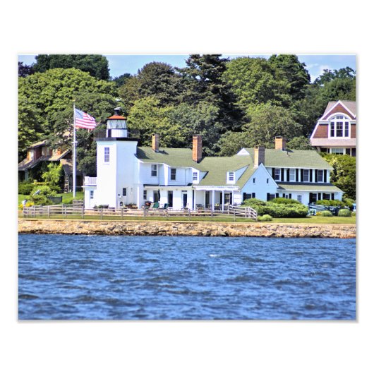 Impression Photo Phare de Nayatt Point, Rhode Island (Devant)