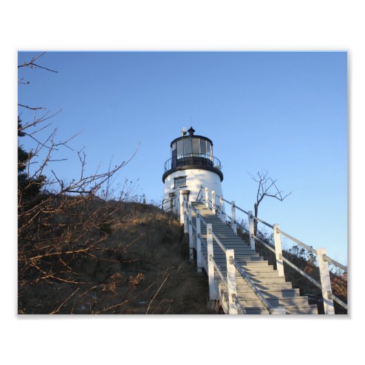 Impression Photo Phare de Owl's Head 2 (Devant)
