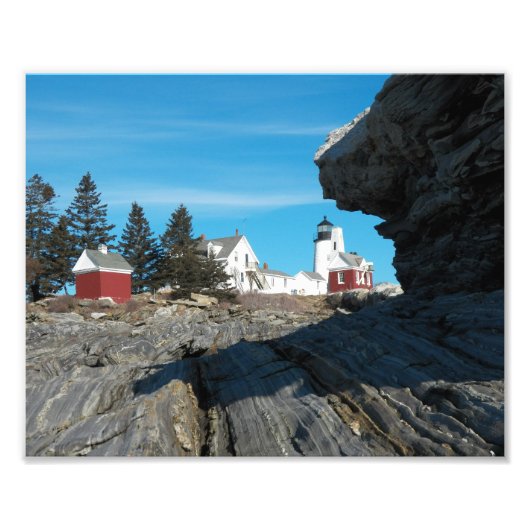 Impression Photo Phare de Pemaquid Point 22 (Devant)