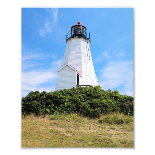 Impression Photo Phare de Plymouth, Massachusetts "le Gurnet" (Devant)