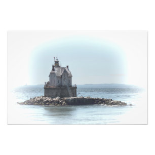 Impression Photo Phare De Race Rock - Dans Un Ton Plus Léger