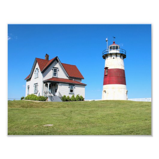 Impression Photo Phare de Stratford Point, Connecticut (Devant)