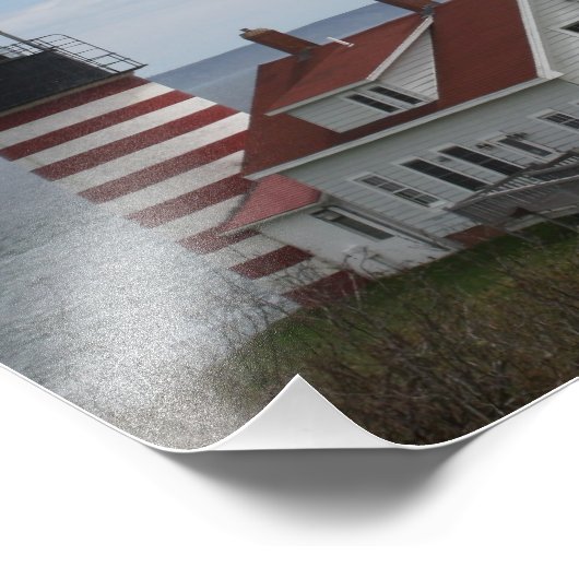 Impression Photo Phare de West Quoddy Head (Coin)